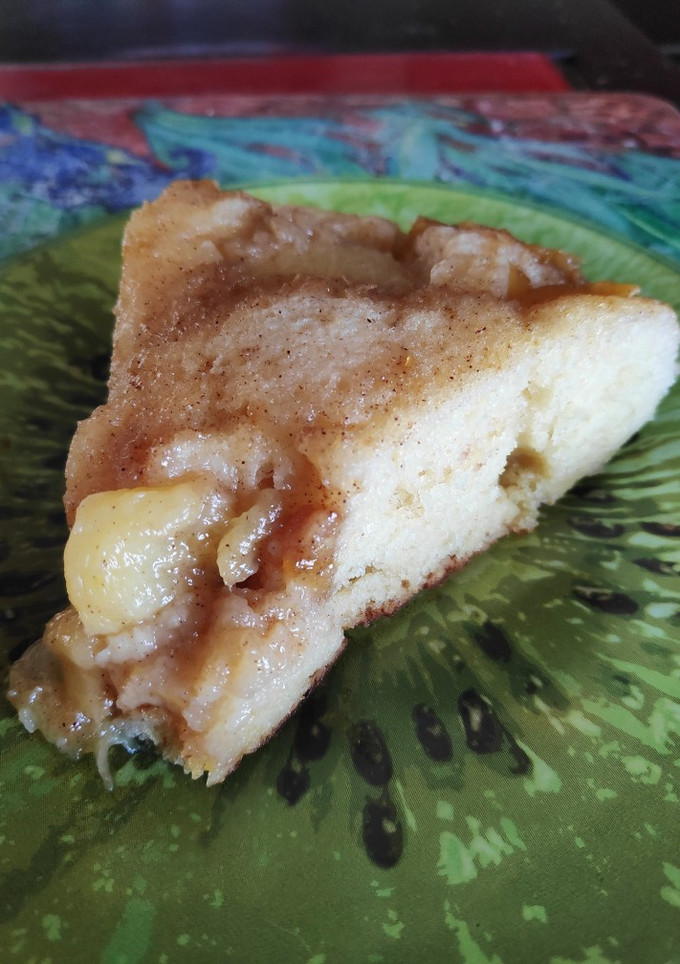 Una foto de Tarta de fruta a la sartén