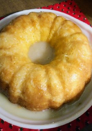 A picture of Holiday Coconut Rum Cake.
