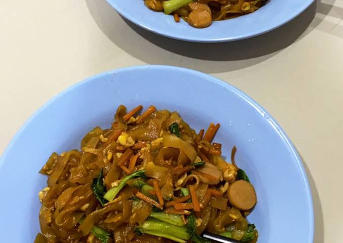 Kwetiaw goreng simple mudah dan praktis