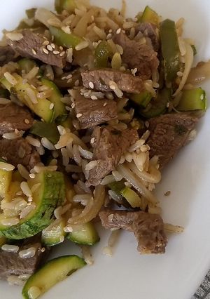 Una foto de Chop suey rápido