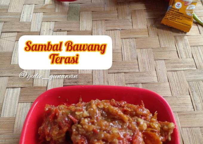 Resep Sambal Bawang Terasi Oleh 🌷yulie Yuda Gunawan🌷 Cookpad