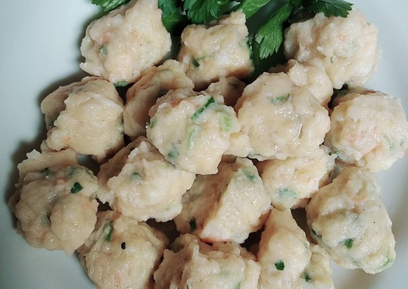 Langkah Mudah untuk Membuat Baso udang h0meMade😍 Anti Gagal