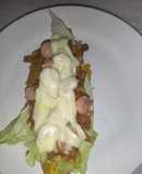 Patacón relleno
