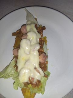 Una foto de Patacón relleno