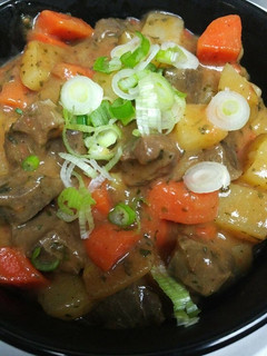 A picture of Beef Heart Stew.