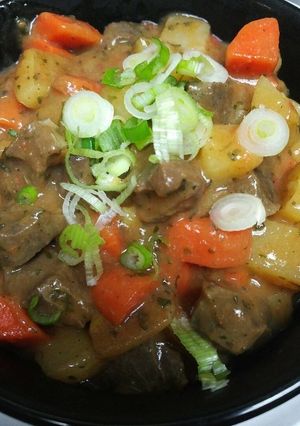 A picture of Beef Heart Stew.