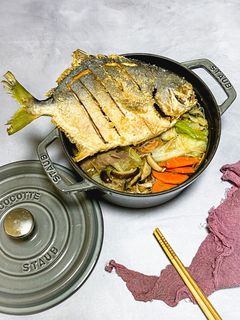 台式鯧魚米粉湯 的食譜成品照片