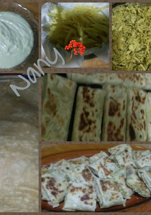 صورة لوصفة سندوتشات الشورما😋