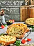 🍅🧀🌿 SAVOURY CAPRESE BREAD