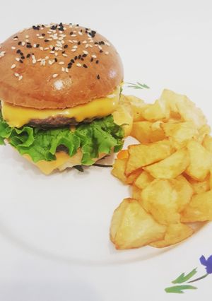 Une photo de Pain burger