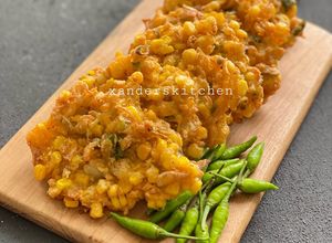 Foto resep Bakwan Jagung Rebon. Guriih renyah krenyes krenyes 😍👍🏻