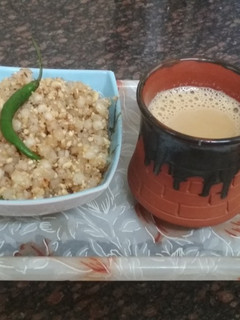 A picture of Sabudana khichdi.