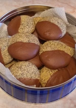 Egyszerű omlós mákos kekszek recept fotója