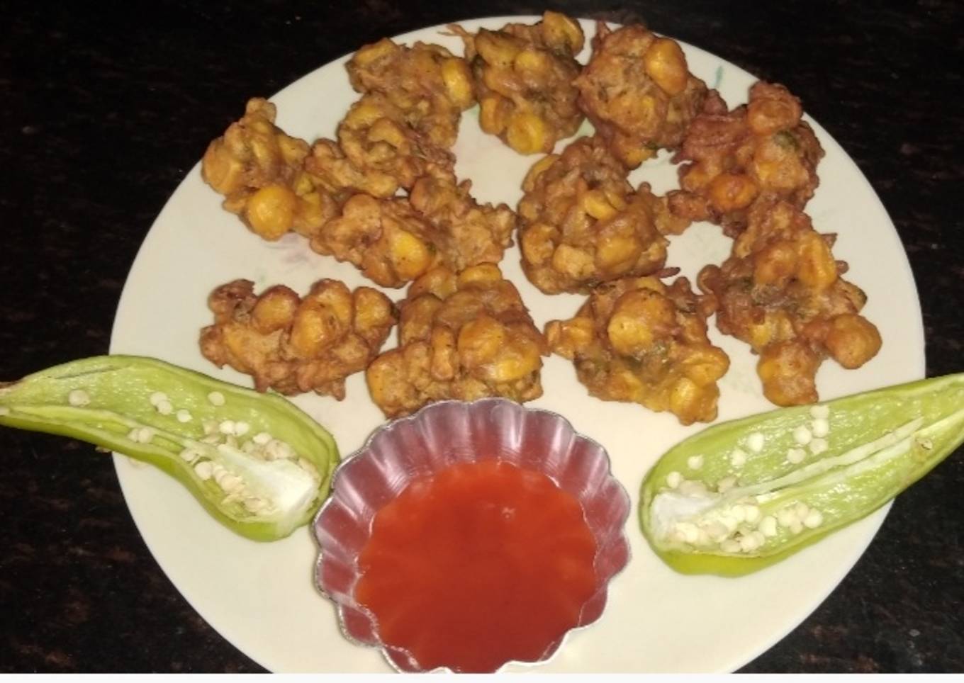 Corn pakoda