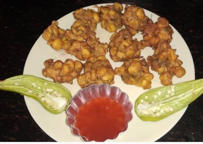 Corn pakoda Recipe