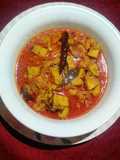 Kerala Style Raw Banana Curry