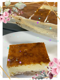 《想芋泥》重乳酪蛋糕 的食譜成品照片