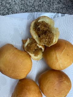 Foto resep Roti Goreng isi Unti Kelapa