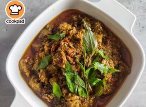 Gambar Daging Masak Sambal Lemak Daun Kesum