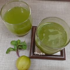 A picture of Awla-Mint Juice.