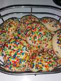 Galletas multicolores