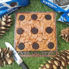 A picture of Oreo & Chocolate Brownie 🍫🍫🍫.