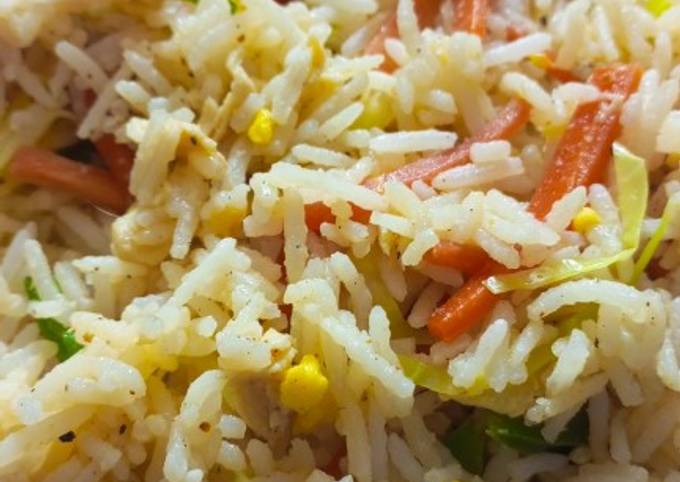 Restaurant Style Chicken Fried Rice🍚 Recipe by Iqra Farrukh - Cookpad