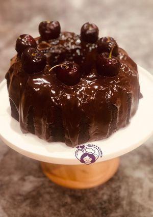 Hình của món Bánh sô-cô-la chuối từ lò vi sóng!.