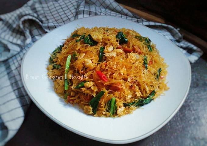 Cara Membuat Bihun Goreng Praktis