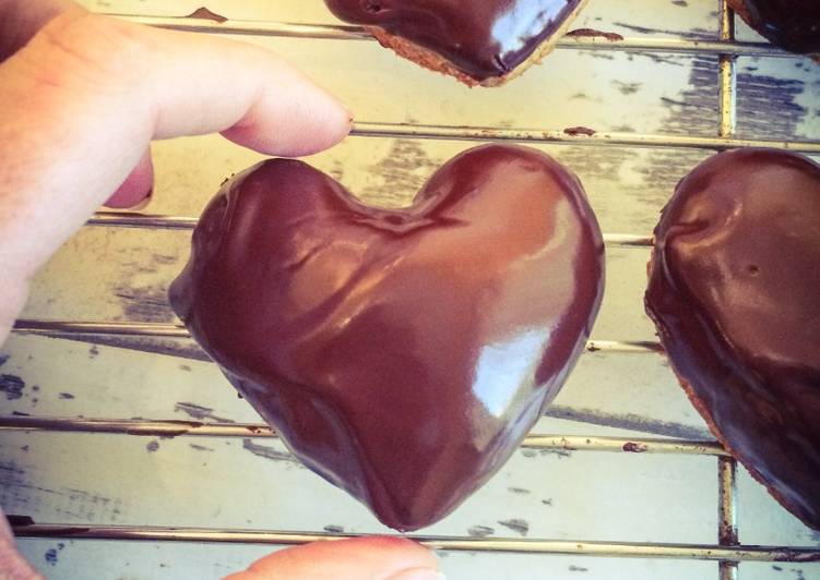 Simple Way to Make Award-winning Apricot Filled Lebkechun Hearts