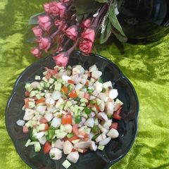 Water Chestnut Salad A picture of Water Chestnut Salad.