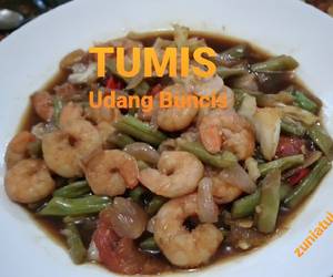 Mudah Cepat Memasak Tumis Udang Buncis Lezat Mantap