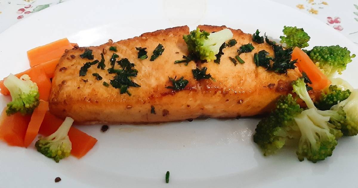 Salmon al horno tiempo