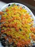 Ensalada de arroz con salsa de Mostaza