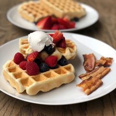 A picture of Vegan Waffles.