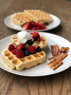 A picture of Vegan Waffles.
