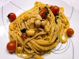 scallop tomato pasta