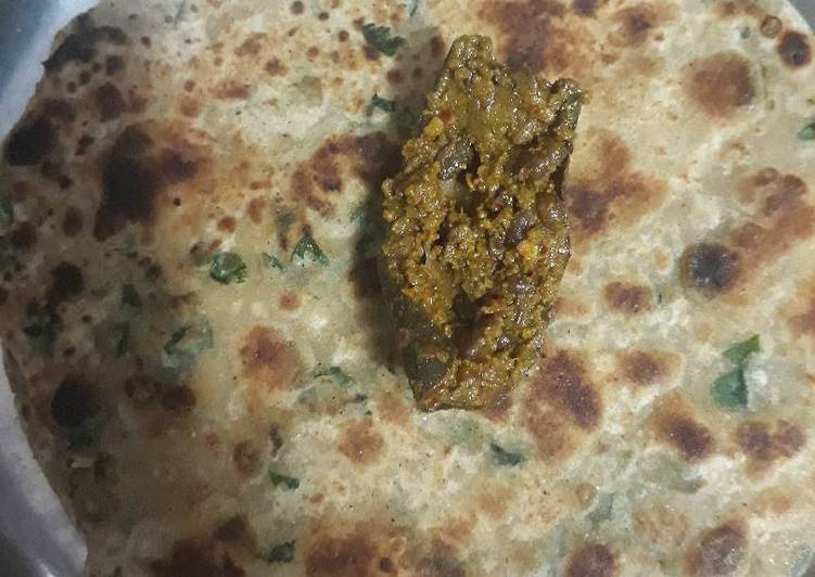 Methi parantha