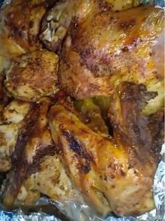 صورة لوصفة احلى ورقة فراخ بالخضار 😋