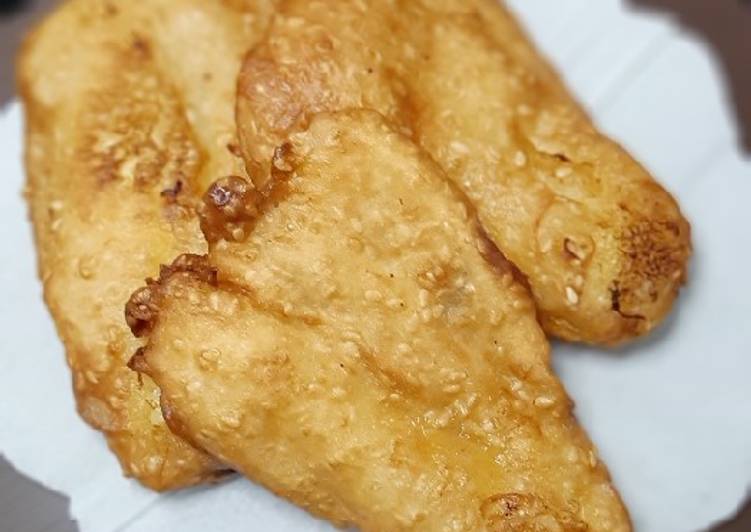 Pisang goreng wijen