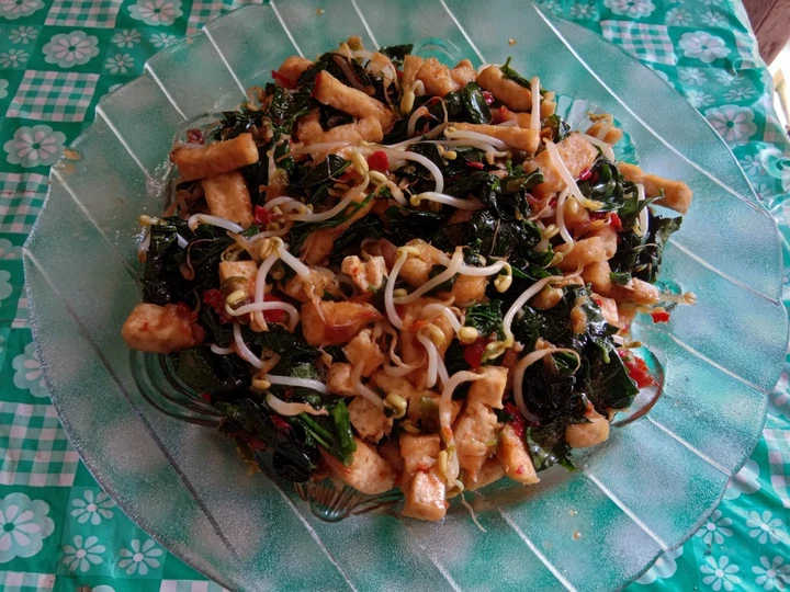 Langkah Gampang Membikin Resep  Tumis pedas KTT (Katuk Taoge Tahu) yang Bisa Manjain Lidah, Sempurna