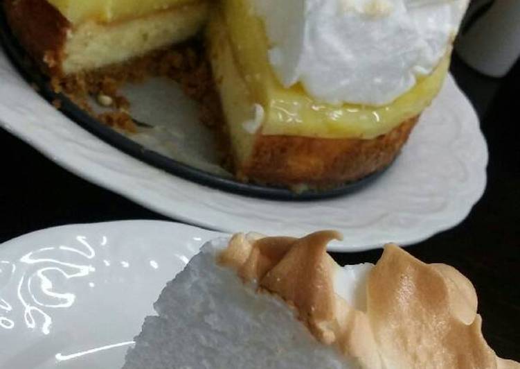 Resep Lemon Maringue Cheese Cake yang Enak Banget
