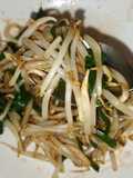 Sayur Taugeh Goreng Kicap (tanpa minyak dan tanpa bawang segar)