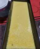 Pastel frío de naranja