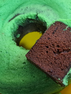 Foto resep Brownies Coklat Pandan Kukus
