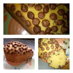 A picture of Cocoa pop cake.