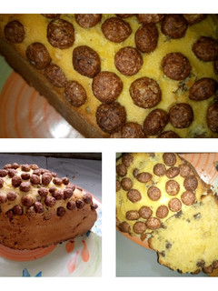 A picture of Cocoa pop cake.