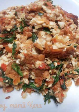 Foto resep Tempe Penyet Daun Kemangi
