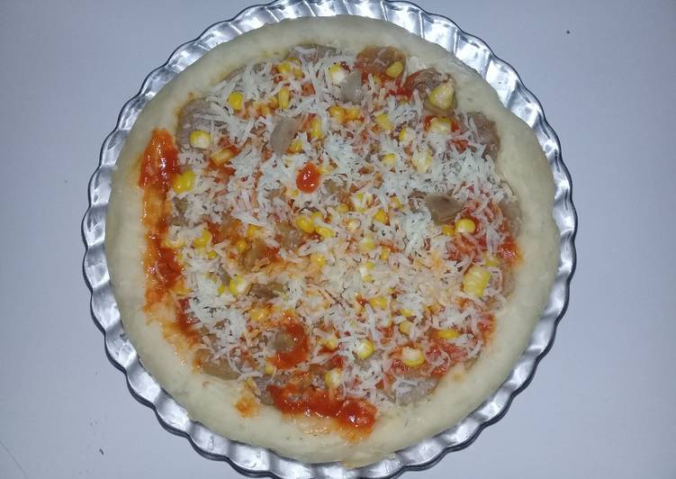 Pizza teflon ala kadarnya