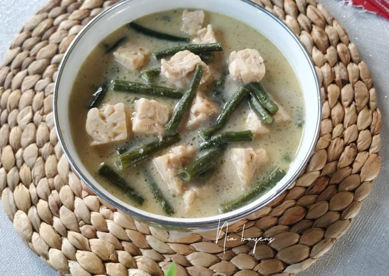 Jangan/Sayur Gurih Tempe Kacang Panjang